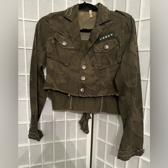 BY DEEP LOS ANGELES Camouflage Jacket and Skirt Set NWT - Picture 2 of 10